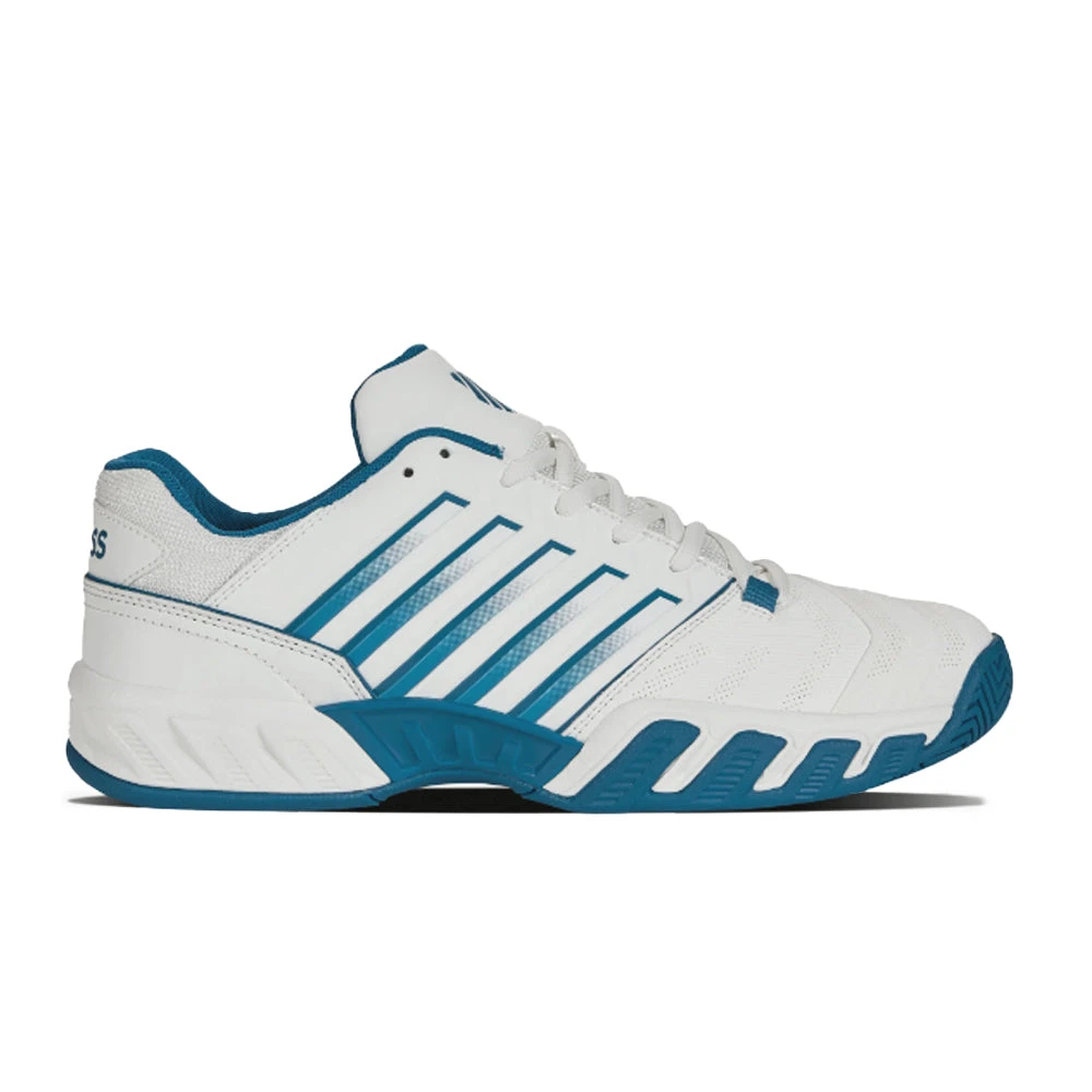 K-Swiss Bigshot Light 4 (Men's) - Brilliant White/Celestial/Scuba Blue 1 K-Swiss Bigshot Light 4 (Men's) - Brilliant White/Celestial/Scuba Blue