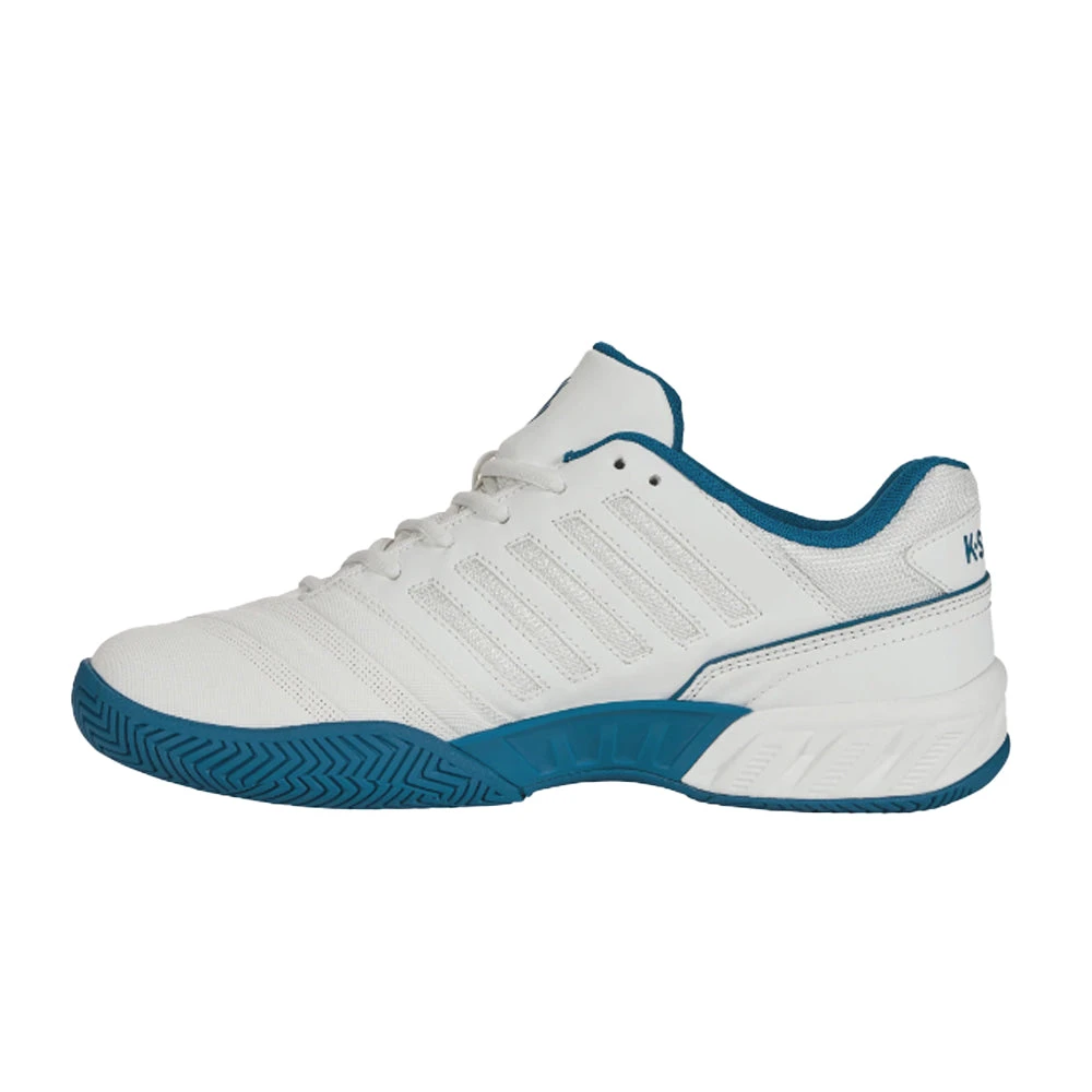K-Swiss Bigshot Light 4 (Men's) - Brilliant White/Celestial/Scuba Blue 2 K-Swiss Bigshot Light 4 (Men's) - Brilliant White/Celestial/Scuba Blue - Image 2