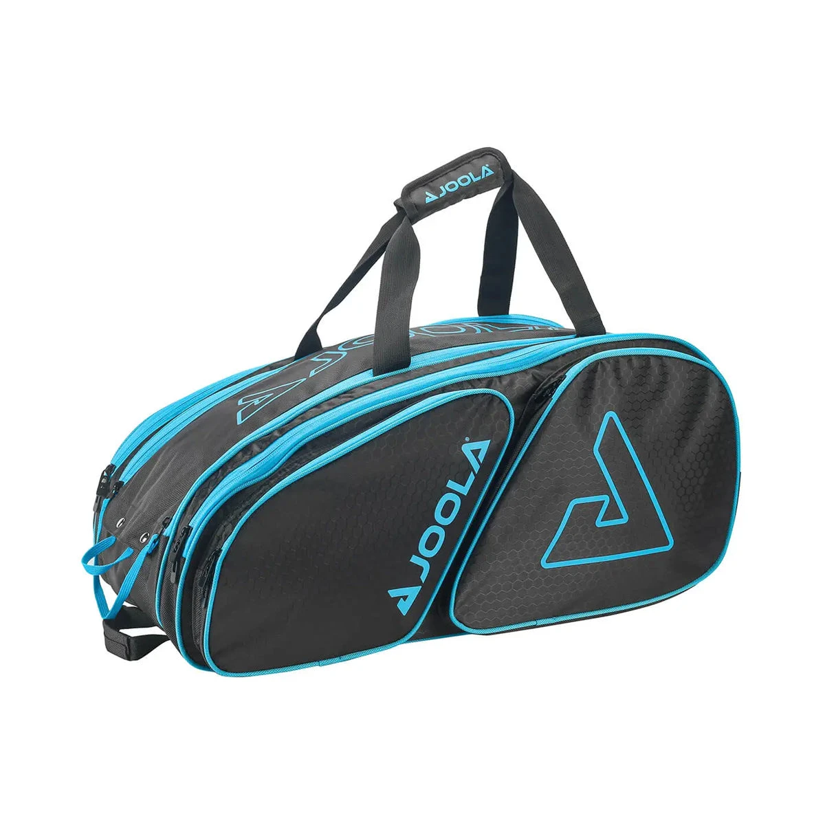 JOOLA Tour Elite Pro Pickleball Duffle Bag - Black / Light Blue 1 JOOLA Tour Elite Pro Pickleball Duffle Bag - Black / Light Blue