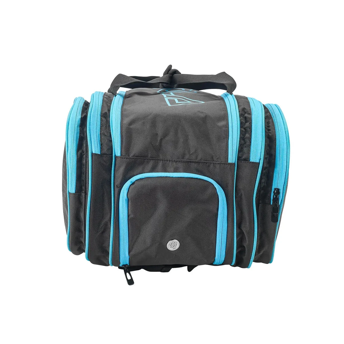 JOOLA Tour Elite Pro Pickleball Duffle Bag - Black / Light Blue 3 JOOLA Tour Elite Pro Pickleball Duffle Bag - Black / Light Blue - Image 3