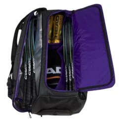 Head Gravity R-PET Duffle 12-Pack Bag - Black 9 Head Gravity R-PET Duffle 12-Pack Bag - Black -Tennis Equipment Store 283122 2