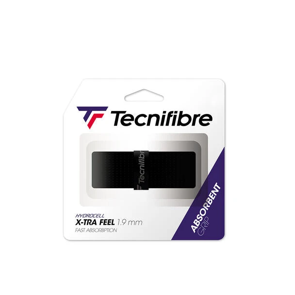 TECNIFIBRE X-Tra Feel Grip - Black 1 TECNIFIBRE X-Tra Feel Grip - Black