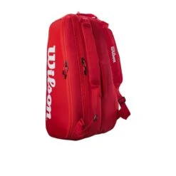 Wilson Super Tour 15 Pack Tennis Bag - Red -Tennis Equipment Store 579a63f1a8bee75a7d002dcf01a38251e7441bf9 WR8010501 2 SUPER TOUR 9PK RD new