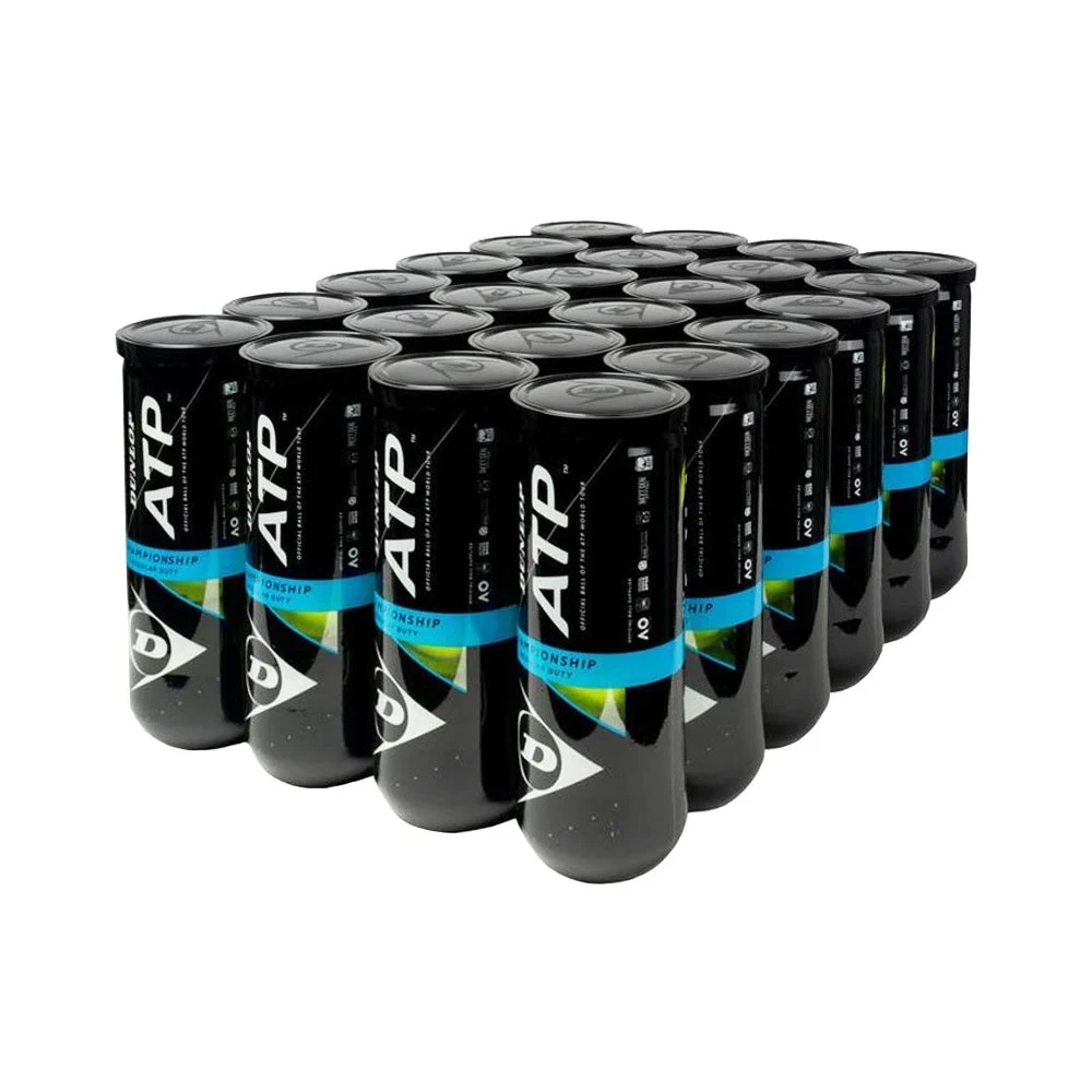 Dunlop ATP Championship Regular Duty Tennis Ball - Case (24 Cans-72 Balls) 1 Dunlop ATP Championship Regular Duty Tennis Ball - Case (24 Cans-72 Balls)