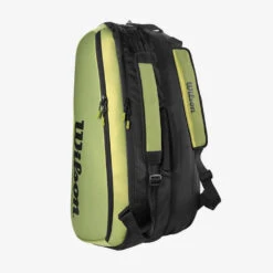 Wilson Blade V8 Super Tour 9 Pack Bag - Black/Green 5 Wilson Blade V8 Super Tour 9 Pack Bag - Black/Green -Tennis Equipment Store Blade9Rbag
