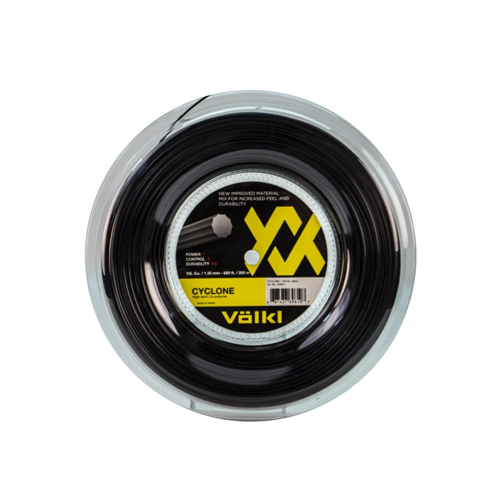 Volkl Cyclone 15L Reel (200m) - Black 1 Volkl Cyclone 15L Reel (200m) - Black