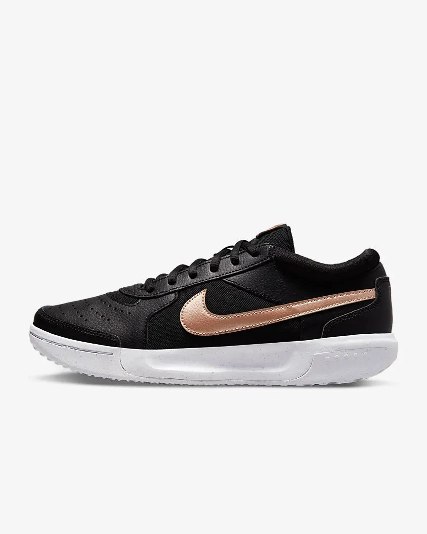 Nike Court Zoom Lite 3 (Women's) - Black/White/Metallic Red Bronze (Available Size: 10, 10.5) 2 Nike Court Zoom Lite 3 (Women's) - Black/White/Metallic Red Bronze (Available Size: 10, 10.5) - Image 2