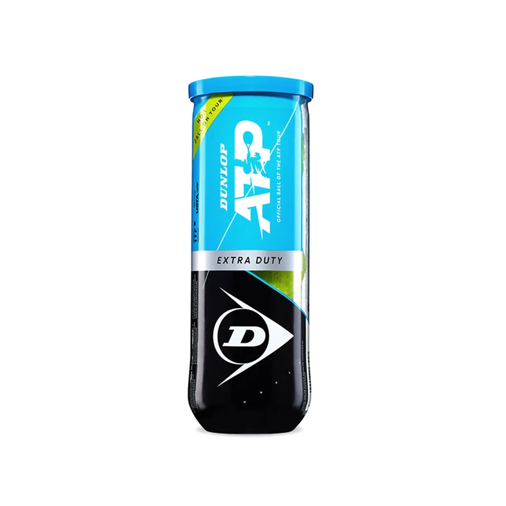 Dunlop ATP Extra Duty Tennis Ball - Individual Can (3 Balls) 1 Dunlop ATP Extra Duty Tennis Ball - Individual Can (3 Balls)