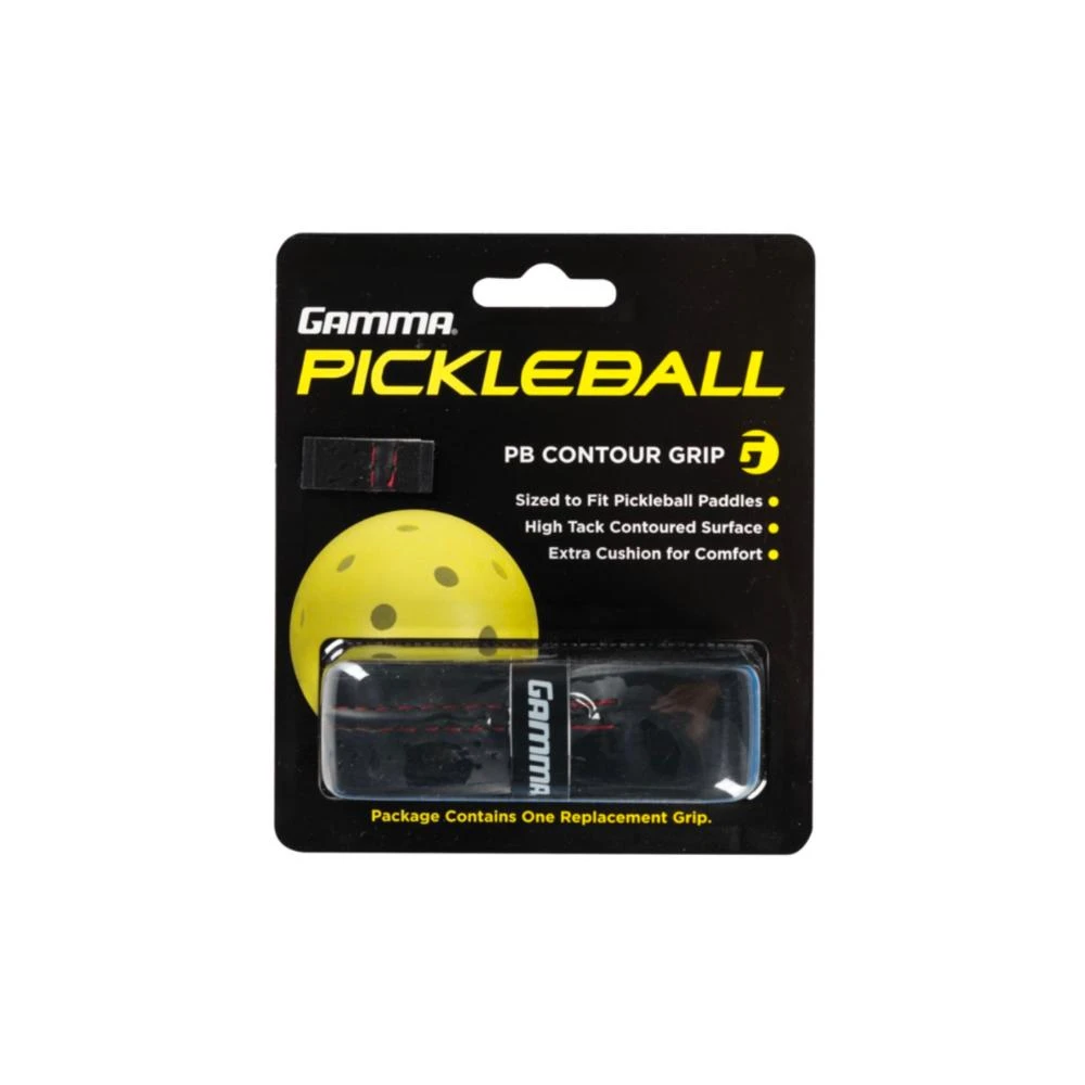 GAMMA Pickleball Contour Grip - Black 1 GAMMA Pickleball Contour Grip - Black