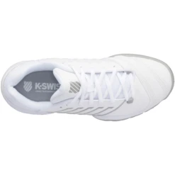 K-Swiss Bigshot Light 4 (Junior's) - White/High-Rise/Silver 5 K-Swiss Bigshot Light 4 (Junior's) - White/High-Rise/Silver -Tennis Equipment Store K SwissSkyView