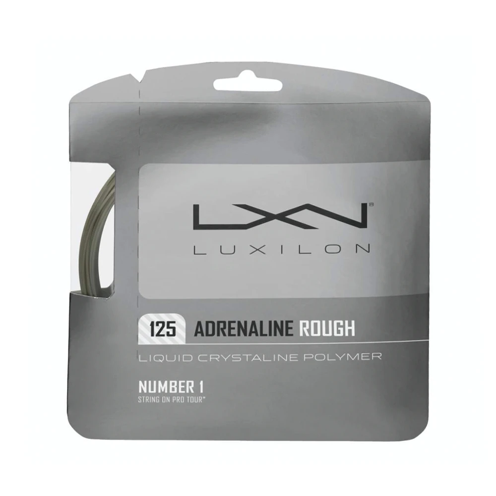 Luxilon Adrenaline Rough 125 Pack - Platinum 1 Luxilon Adrenaline Rough 125 Pack - Platinum