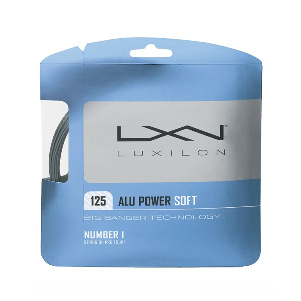 Luxilon Alu Power Soft 125 Pack - Silver 1 Luxilon Alu Power Soft 125 Pack - Silver
