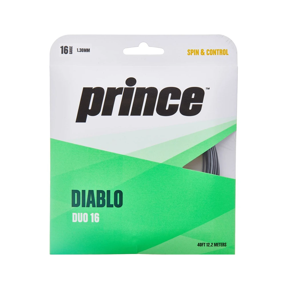 Prince Diablo Duo 16 Pack - Black/Silver 1 Prince Diablo Duo 16 Pack - Black/Silver