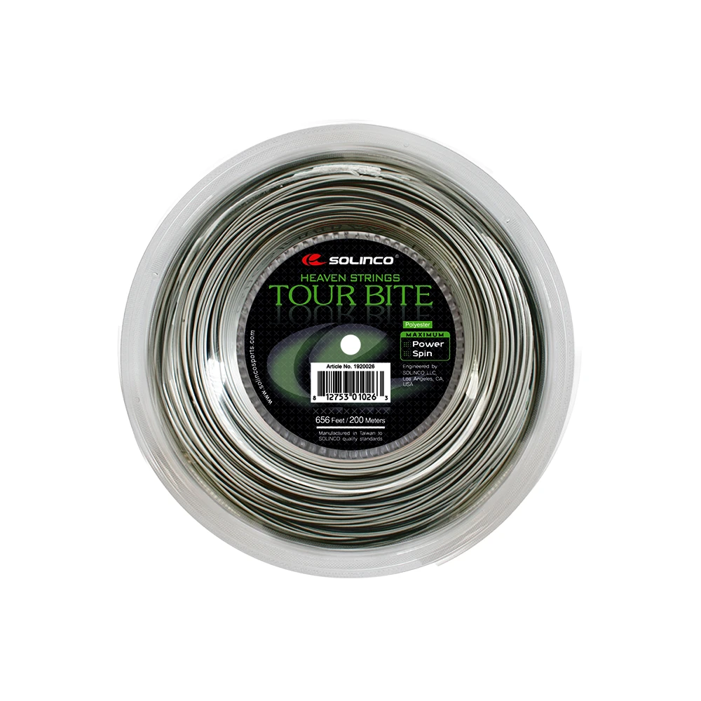 Solinco Tour Bite 19 (200m) - Grey 1 Solinco Tour Bite 19 (200m) - Grey