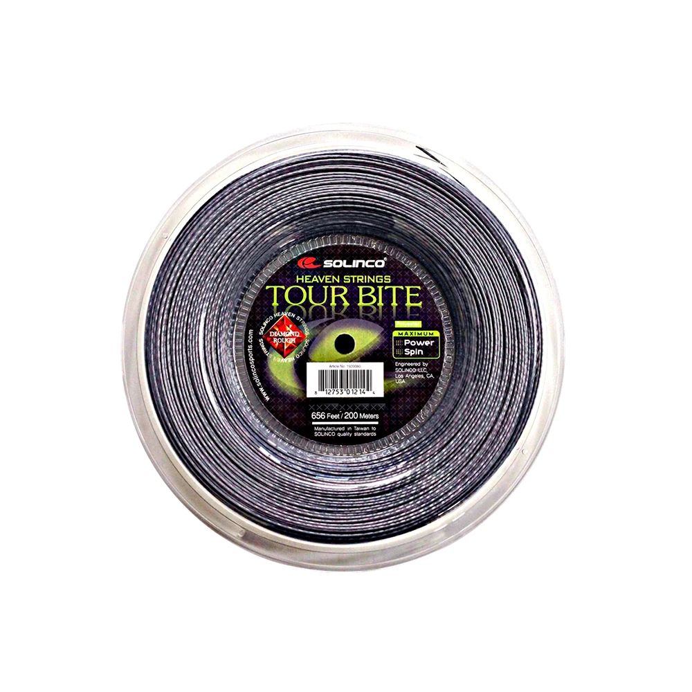 Solinco Tour Bite Diamond Rough 16 (200m) - Grey 1 Solinco Tour Bite Diamond Rough 16 (200m) - Grey