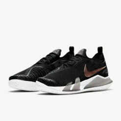 Nike Court React Vapor NXT (Women's) - Black/Metallic Red Bronze/White -Tennis Equipment Store W CV0742 002 5