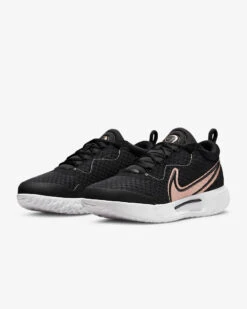 Nike Court Zoom Pro (Women's) - Black/White/Metallic Red Bronze -Tennis Equipment Store WDH0990 091 4