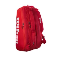 Wilson Super Tour 9 Pack Tennis Bag - Red -Tennis Equipment Store WR8010501001 3