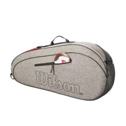 Wilson Team 3 Pack Bag - Heather Grey 7 Wilson Team 3 Pack Bag - Heather Grey -Tennis Equipment Store WR8022801 2 Team 3PK HeatherGrey.png.high res