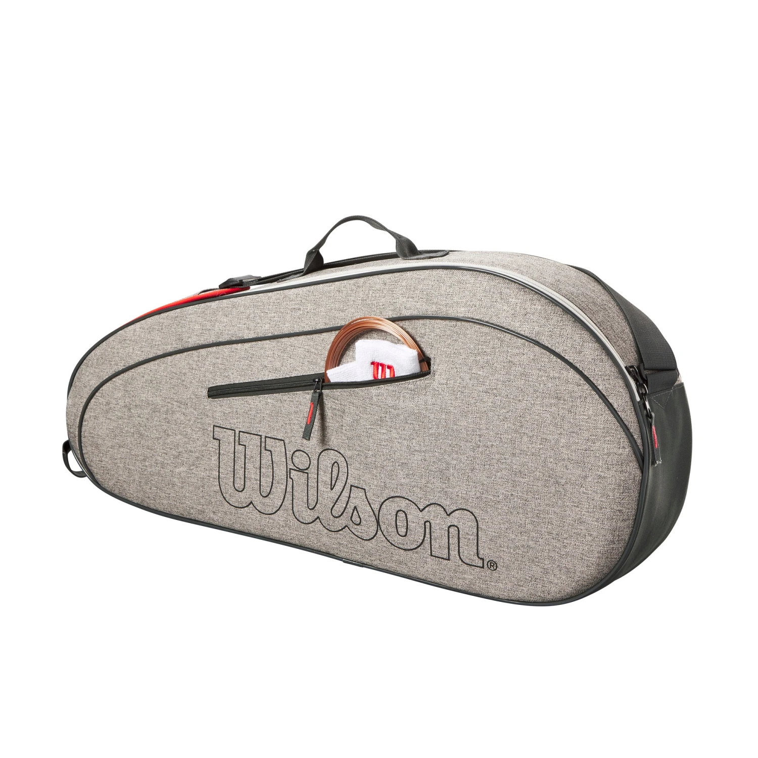 Wilson Team 3 Pack Bag - Heather Grey 4 Wilson Team 3 Pack Bag - Heather Grey - Image 4