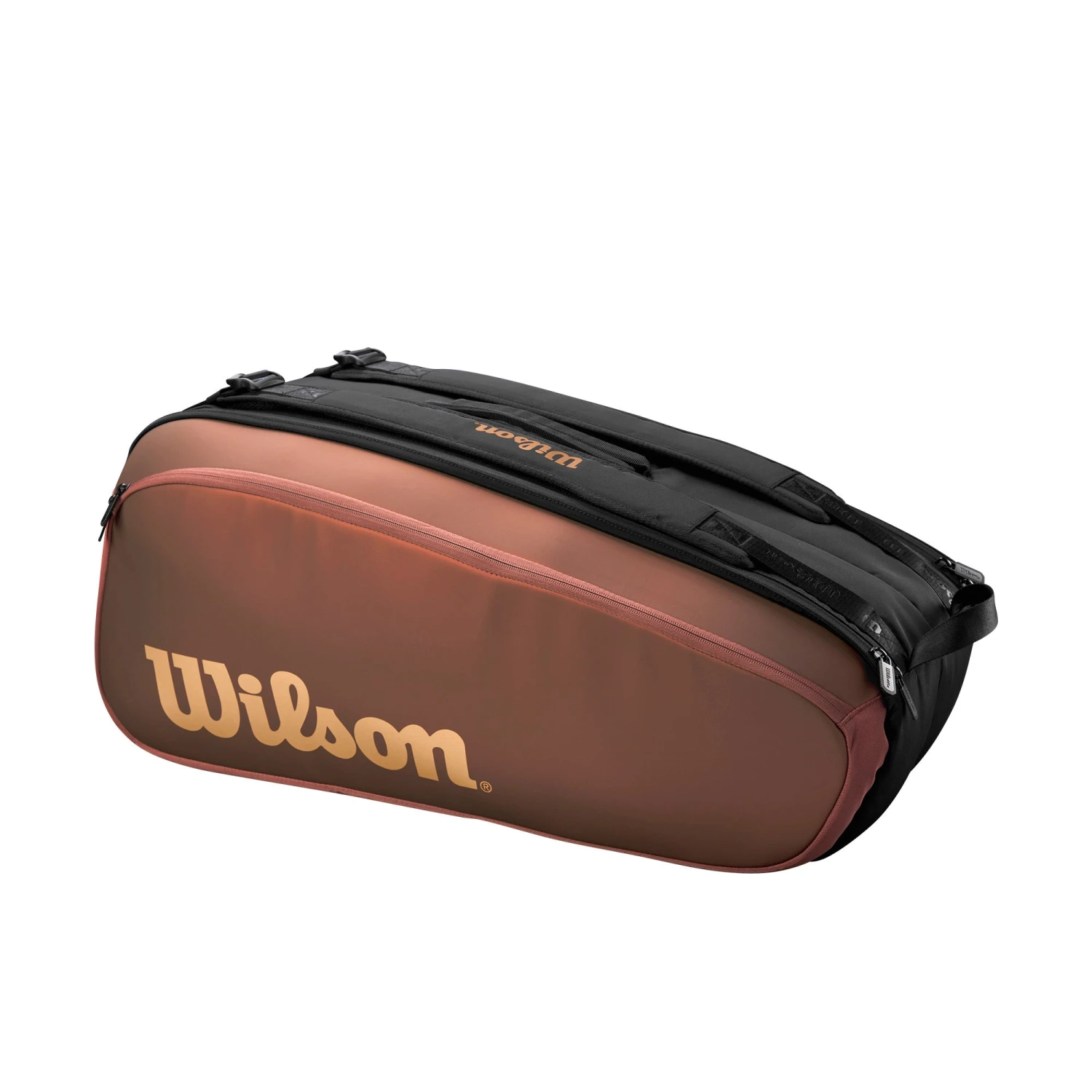 Wilson Pro Staff V14 Super Tour 9 Pack Bag - Desert Bronze 2 Wilson Pro Staff V14 Super Tour 9 Pack Bag - Desert Bronze - Image 2