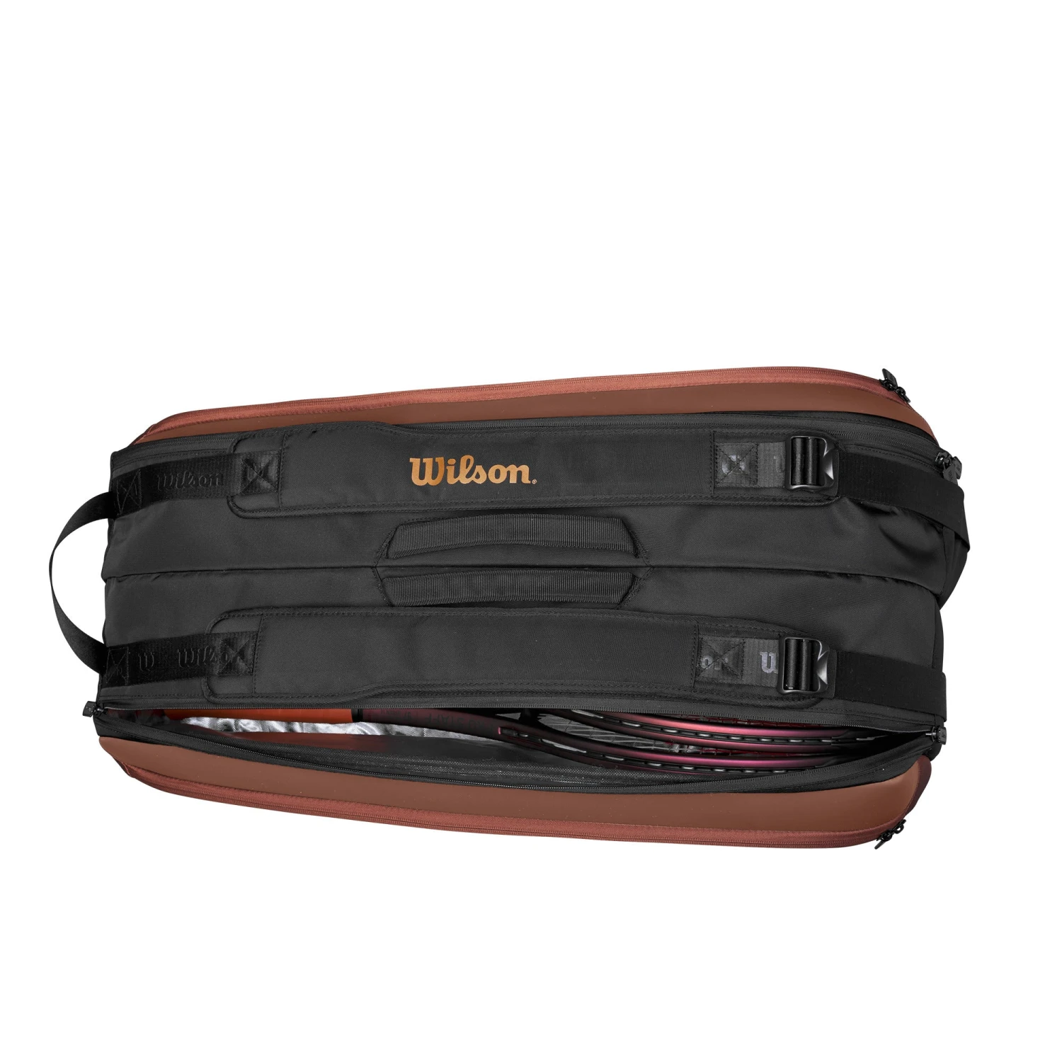 Wilson Pro Staff V14 Super Tour 9 Pack Bag - Desert Bronze 5 Wilson Pro Staff V14 Super Tour 9 Pack Bag - Desert Bronze - Image 5