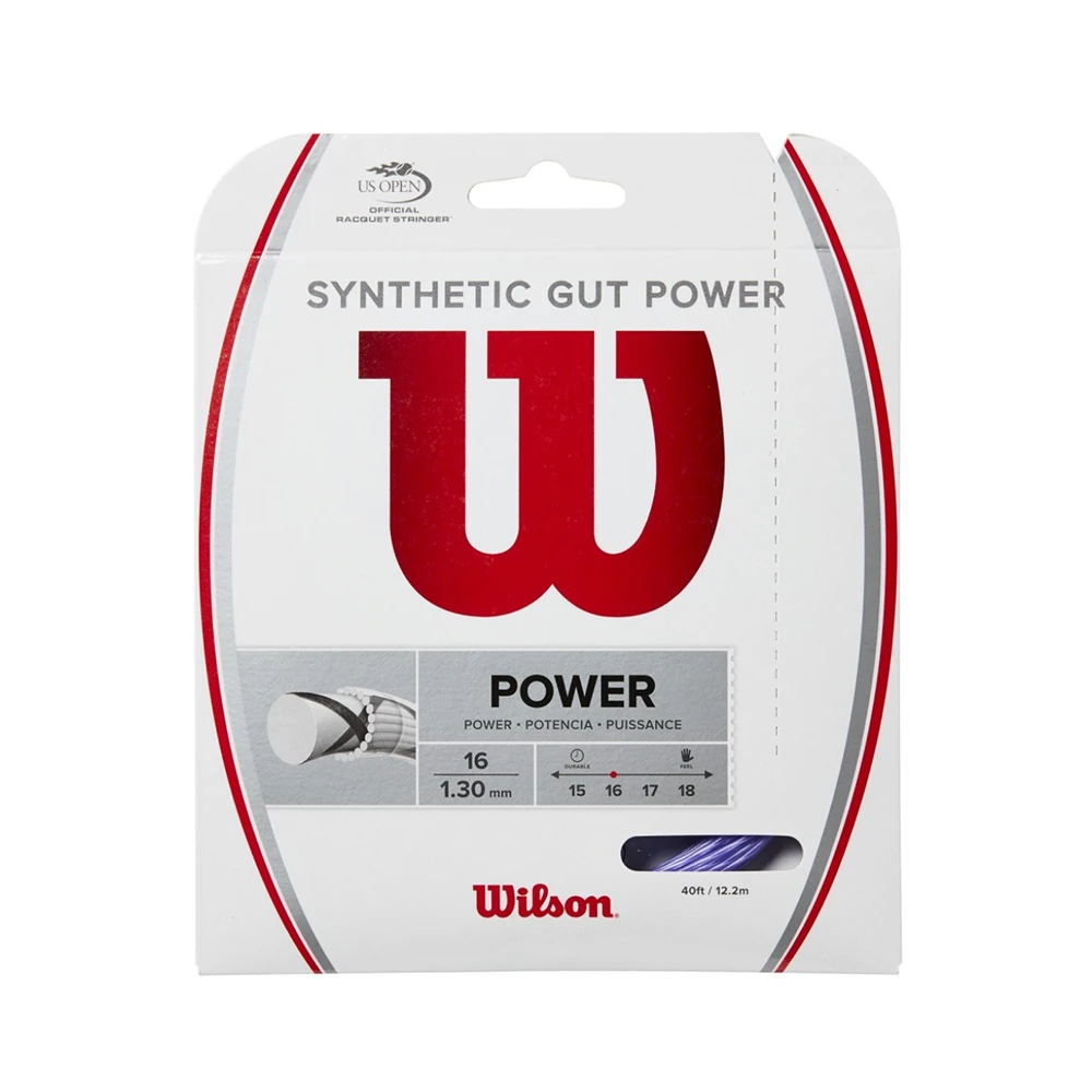 Wilson Synthetic Gut Power 16 Pack - Purple 1 Wilson Synthetic Gut Power 16 Pack - Purple