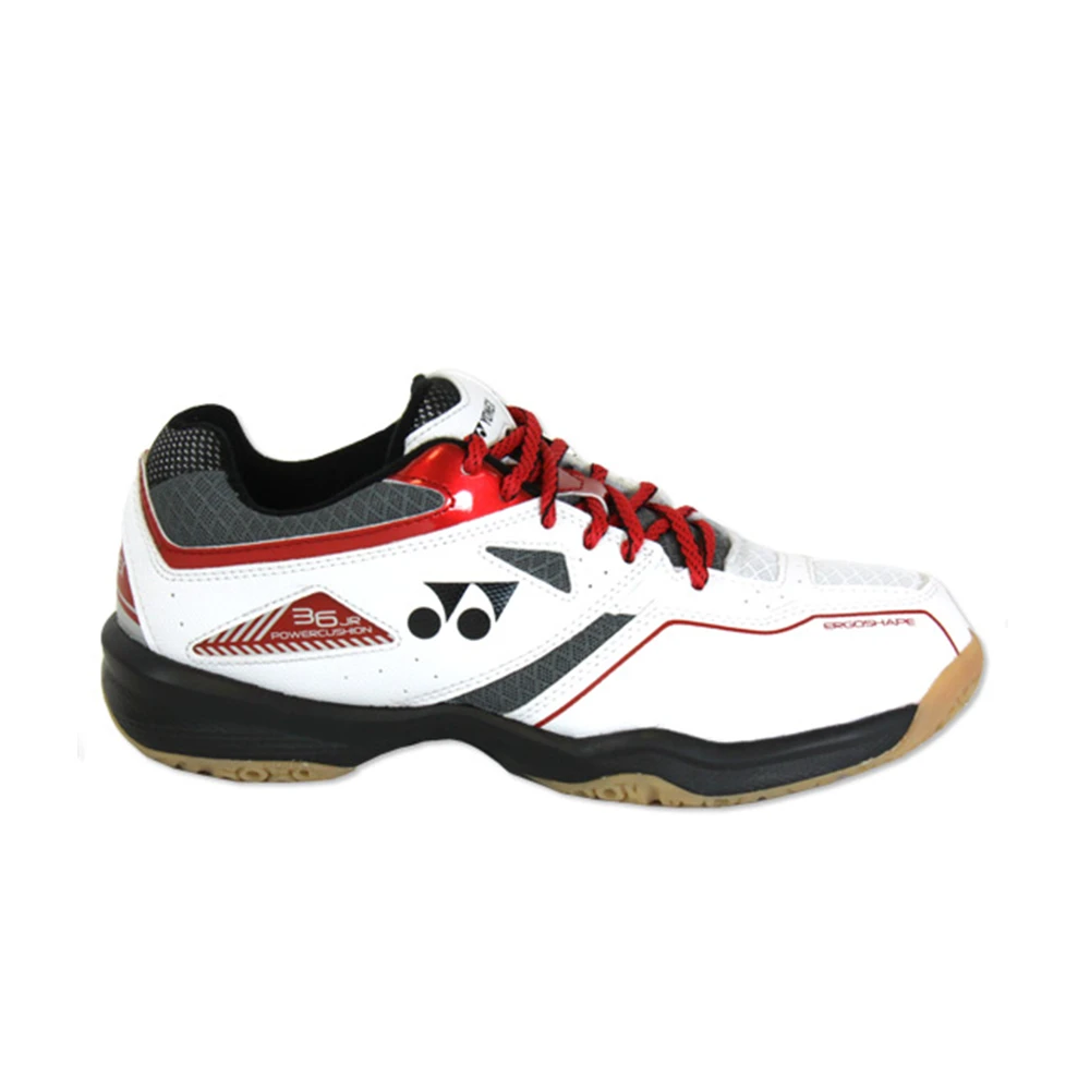 Yonex Power Cushion 36 (Junior) - White/Red (Available Size: 13.5K) 1 Yonex Power Cushion 36 (Junior) - White/Red (Available Size: 13.5K)