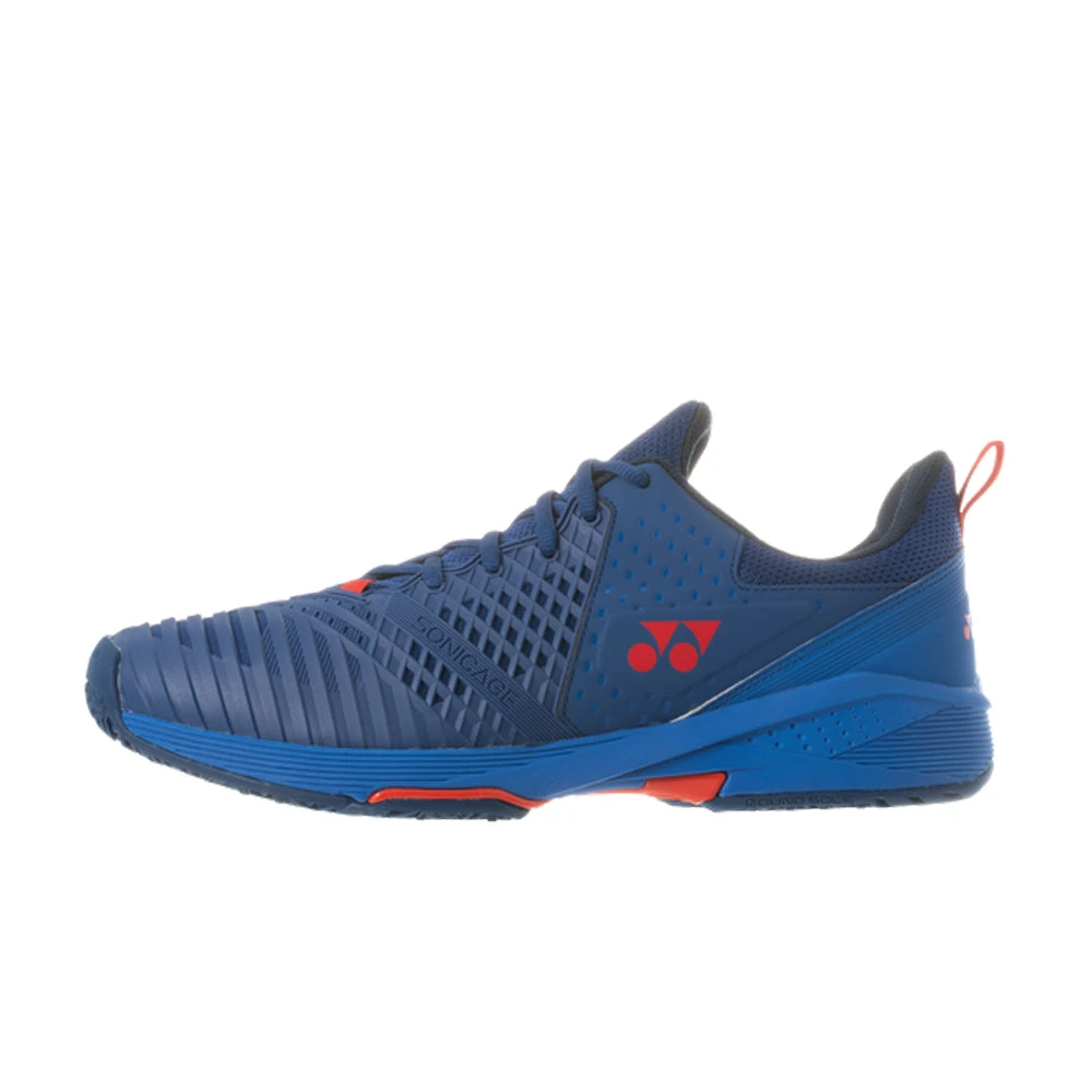 Yonex Power Cushion Sonicage 3 Clay (Men's) - Navy/Red 2 Yonex Power Cushion Sonicage 3 Clay (Men's) - Navy/Red - Image 2