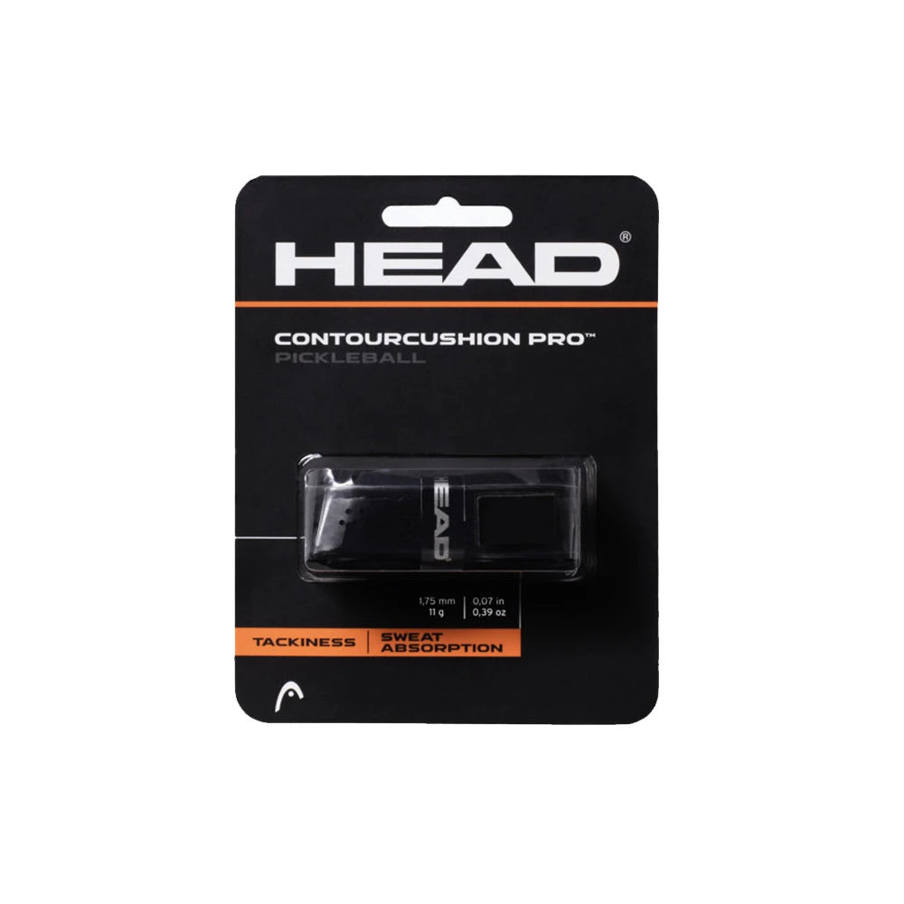 Head Contour Cushion Pro Pickleball - Black 1 Head Contour Cushion Pro Pickleball - Black