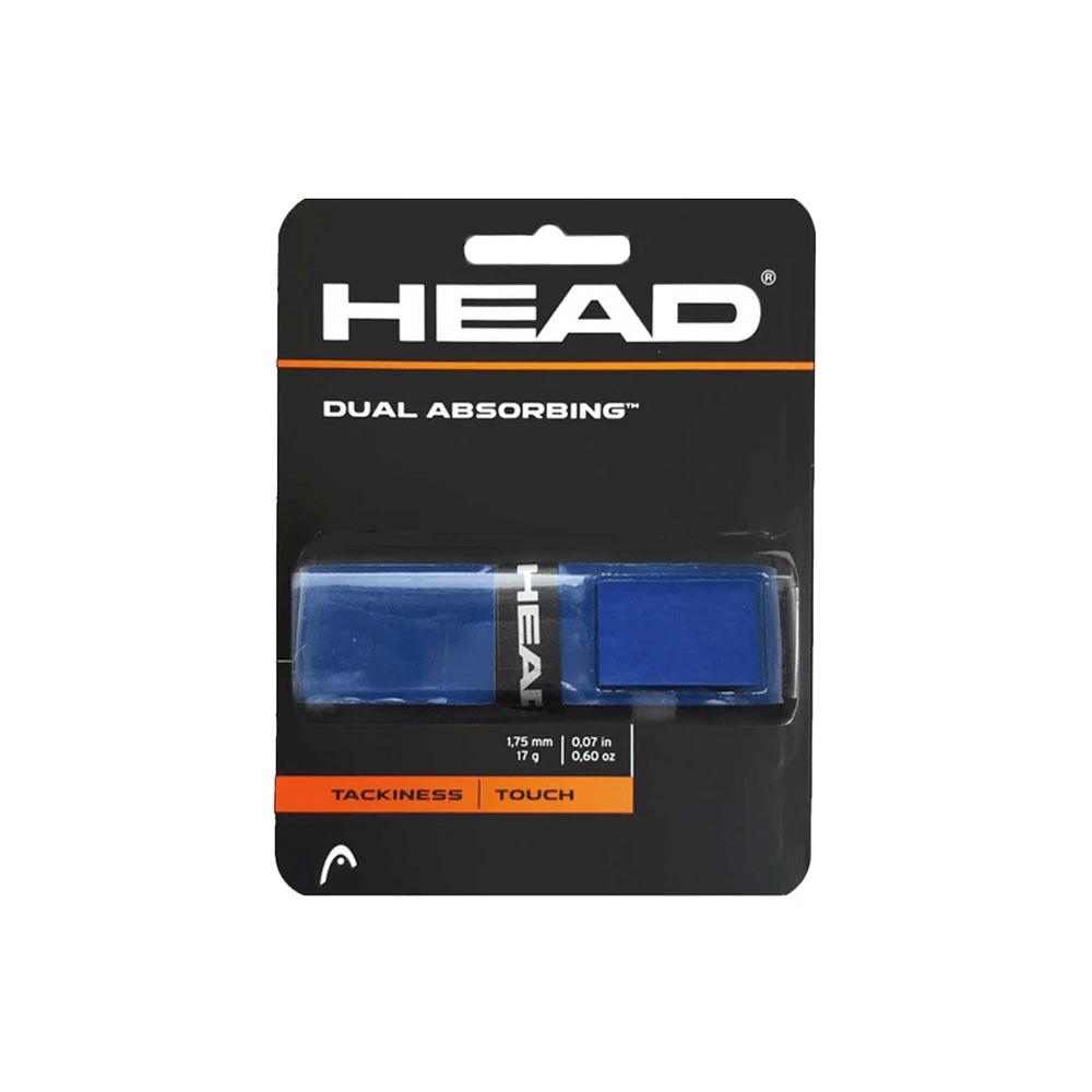 Head Dual Absorbing Grip - Blue 1 Head Dual Absorbing Grip - Blue