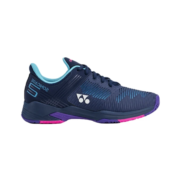 Yonex Power Cushion Sonicage 2 (Women's) - Navy/Blue Purple (Available Size: 6) 1 Yonex Power Cushion Sonicage 2 (Women's) - Navy/Blue Purple (Available Size: 6)