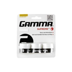 Gamma Supreme Overgrips (3-Pack) - White