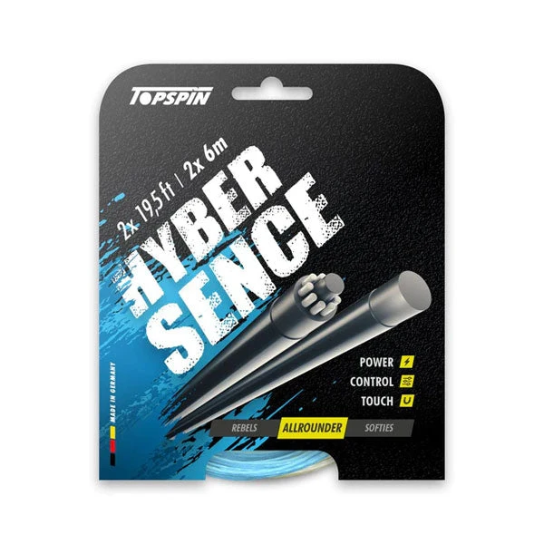 Topspin Hyber Sence (2x6m) - 1.25mm - Turquoise/Natural 1 Topspin Hyber Sence (2x6m) - 1.25mm - Turquoise/Natural