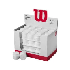 Wilson Feel Overgrip Pro Perforated - 60 Pack - White
