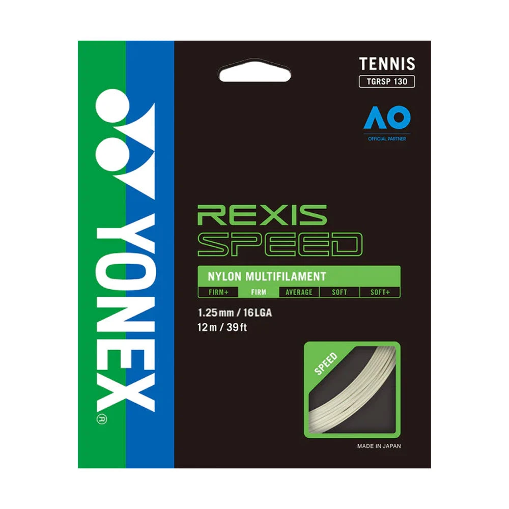 Yonex Rexis Speed 125 Pack - White 1 Yonex Rexis Speed 125 Pack - White