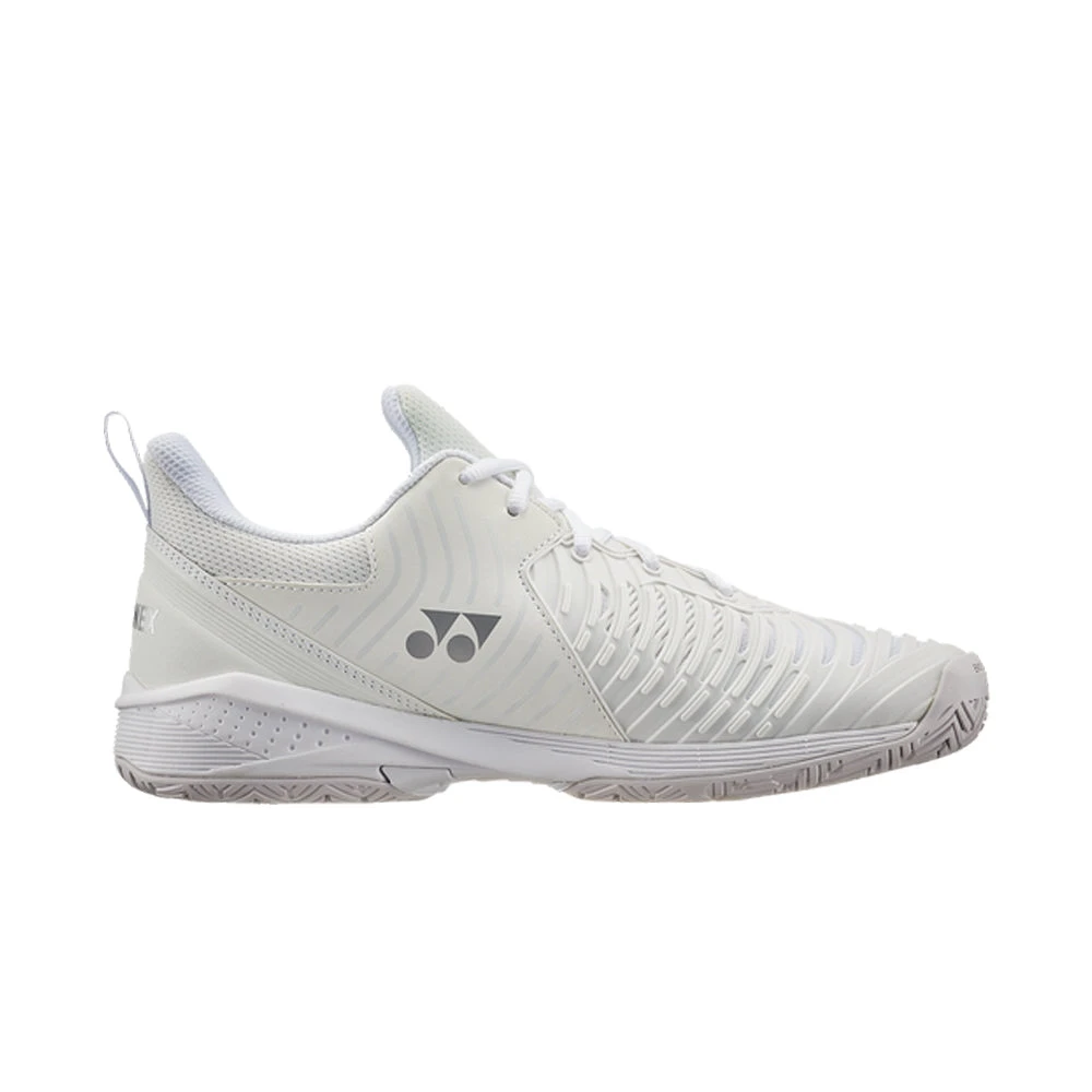 Yonex Power Cushion Sonicage 3 (Women's) - White/Silver 1 Yonex Power Cushion Sonicage 3 (Women's) - White/Silver