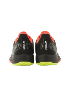 Yonex Power Cushion Sonicage 2 (Men's) - Black/Yellow (Available Size: 7, 11.5) 7 Yonex Power Cushion Sonicage 2 (Men's) - Black/Yellow (Available Size: 7, 11.5) -Tennis Equipment Store sonicage 2 back