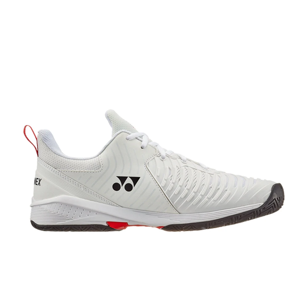Yonex Power Cushion Sonicage 3 (Men's) - White/Red 1 Yonex Power Cushion Sonicage 3 (Men's) - White/Red